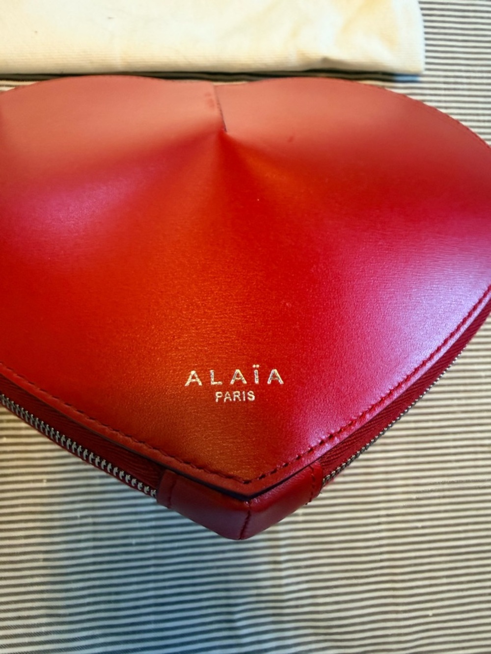 Alaia Paris Red Laque Le Coeur Heart